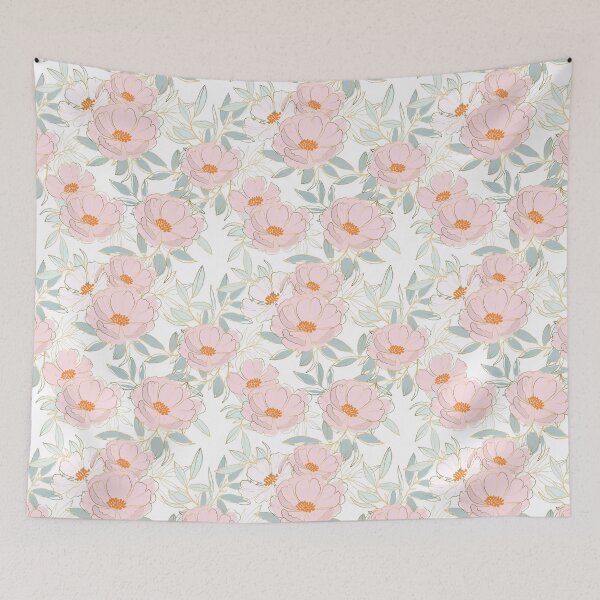 Aperçu de l'œuvre Motif fleur créée et vendue par donkeywork.