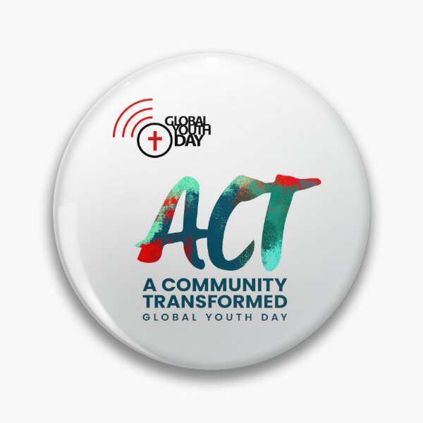 Item preview, GYD A Community Transformed | ACT | GYD 2025 | Global Youth Day | GYD25 | A Community Transformed designed and sold by JohnSit.
