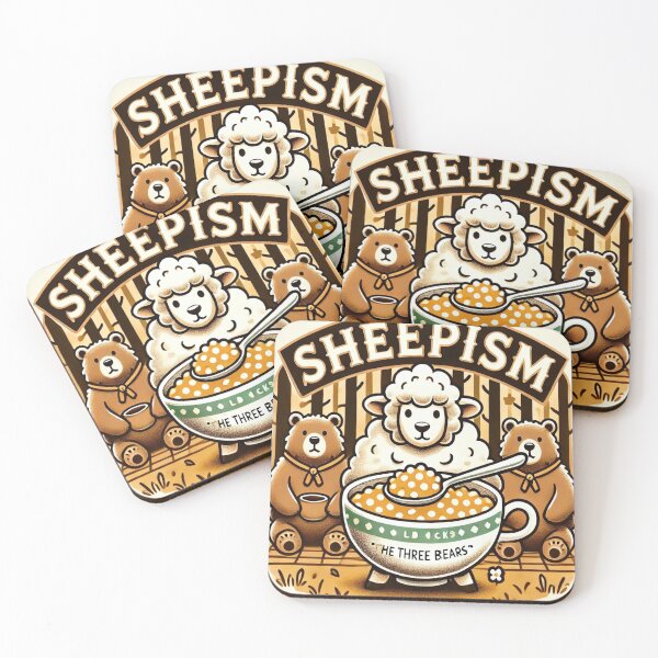 Item preview, Sheepism logo 40 designed and sold by Thpoar.