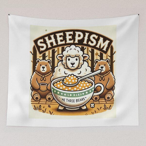 Item preview, Sheepism logo 40 designed and sold by Thpoar.