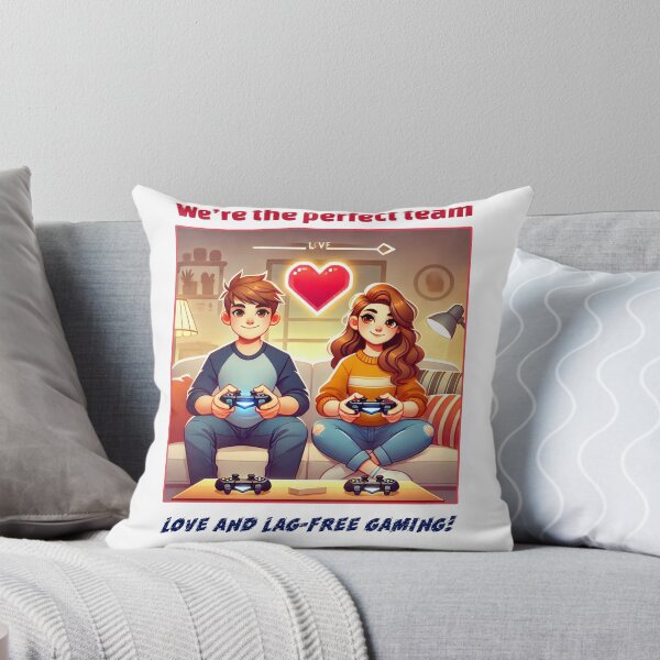 Item preview, We're the perfect team, love and lag-free gaming!- Valentines day designed and sold by dreamlandbuyers.