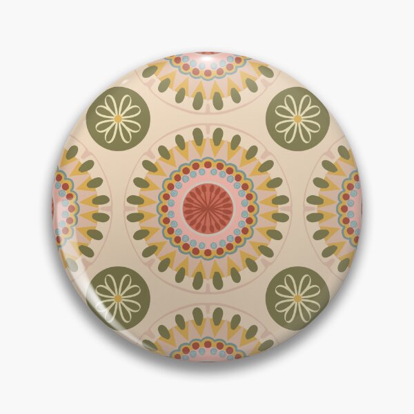 Item preview, Bohemian fantasy flower pattern  designed and sold by JamyArts.