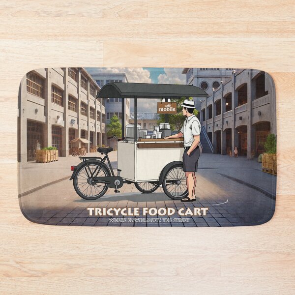 Item preview, Tricycle Food Cart : Where flavor meets the street. designed and sold by Vanich-Panich.