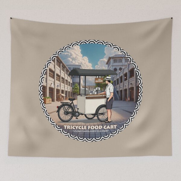 Item preview, Tricycle Food Cart : Where flavor meets the street. designed and sold by Vanich-Panich.