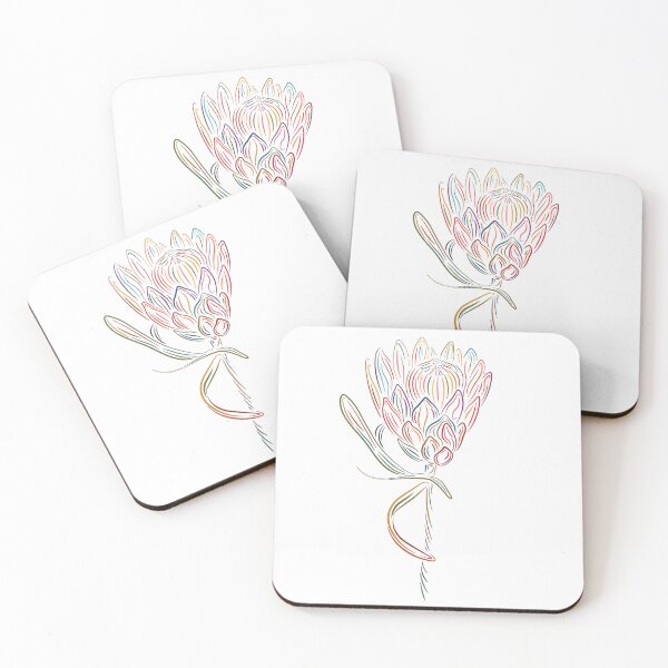 Item preview, Late-Autumn Protea designed and sold by Onyx Swan Art.