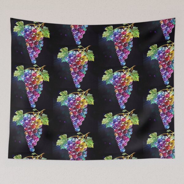 Item preview, Juicy grapes: Grapevine Sticker designed and sold by Anastasiia Yurevych.