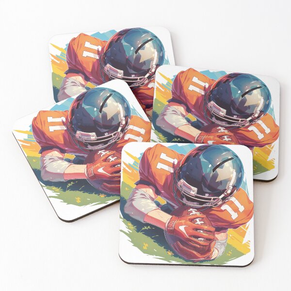 Item preview, football designed and sold by Stickermagician.