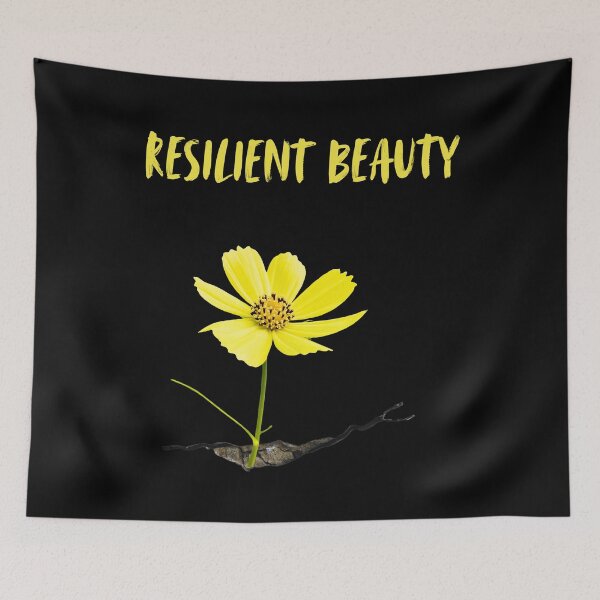 Item preview, Blooming Through Hardship - Resilient Beauty designed and sold by CraftyrCreator.