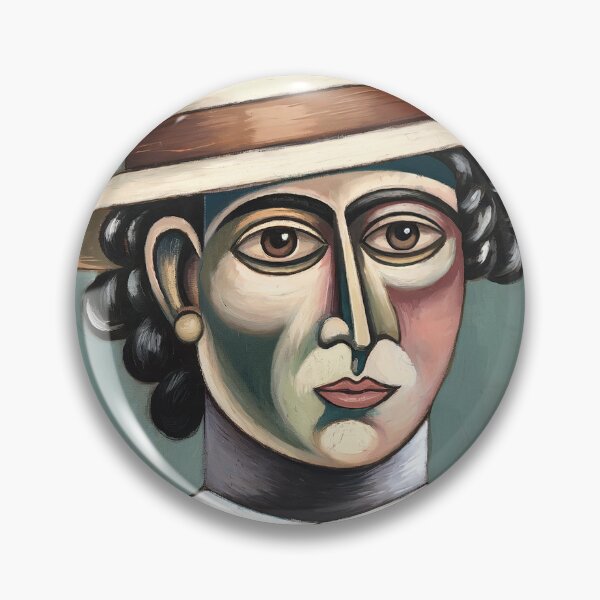 Item preview, Timeless Elegance: A Portrait of a Lady with a Hat Painting By kartick dutta  designed and sold by KARTICK DUTTA.