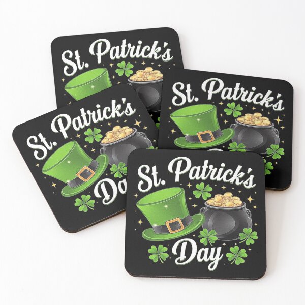 Item preview, St. Patrick’s Day Green Hat and Pot of Gold Design designed and sold by love3617.