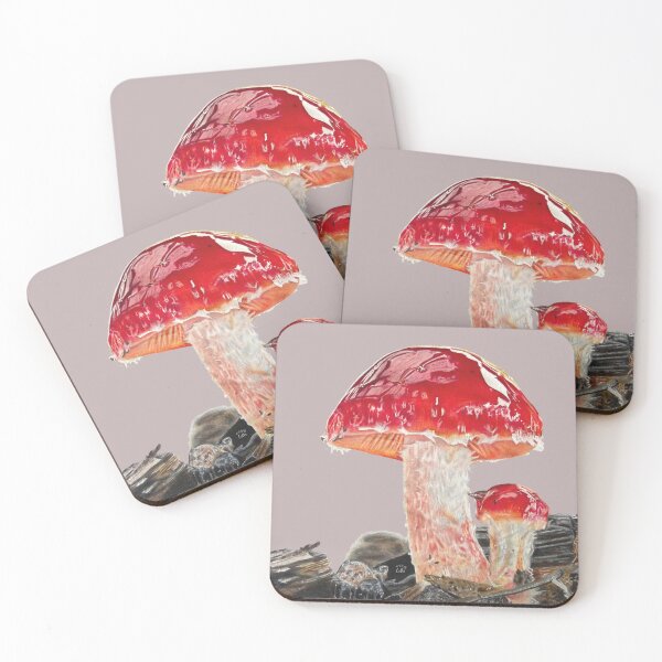 Item preview, Red Mushroom (Pencil) designed and sold by aartbylilli.