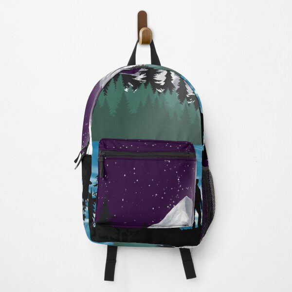 Item preview, Camping in the forest with moon light designed and sold by ArsyCreation.