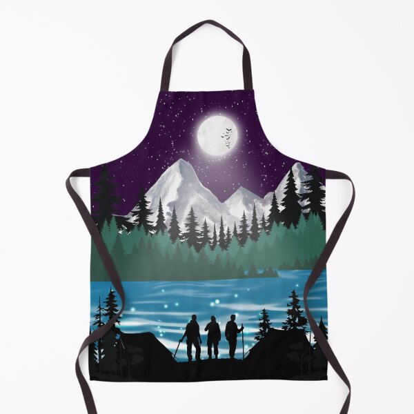 Item preview, Camping in the forest with moon light designed and sold by ArsyCreation.