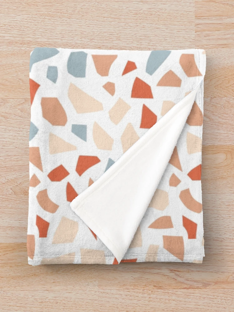 Thumbnail 3 of 6, Throw Blanket, Abstract shape designed and sold by donkeywork.