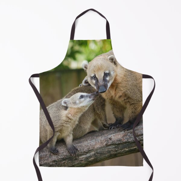 Item preview, Coati Pup Shares a Tender Moment with Mum designed and sold by rawshutterbug.