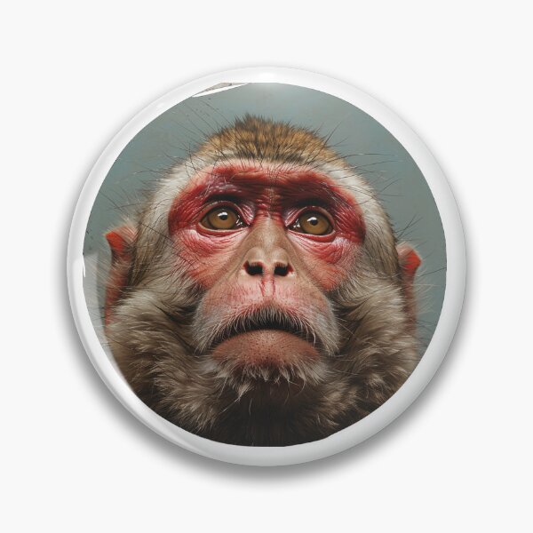 Item preview, Cute cartoon monkey designed and sold by Stickermagician.