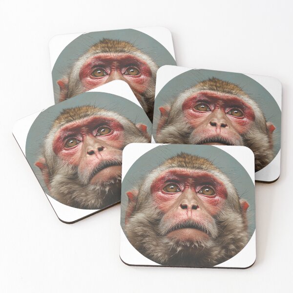 Item preview, Cute cartoon monkey designed and sold by Stickermagician.