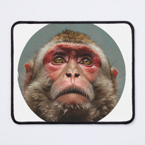 Item preview, Cute cartoon monkey designed and sold by Stickermagician.