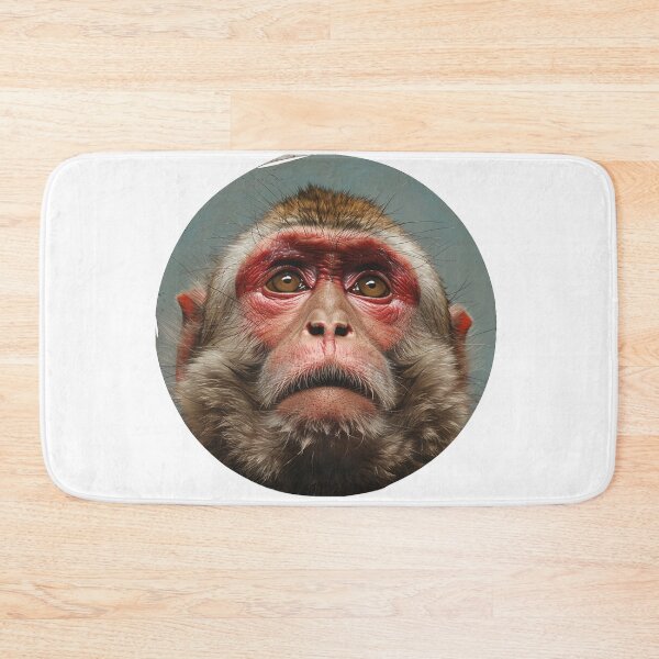 Item preview, Cute cartoon monkey designed and sold by Stickermagician.