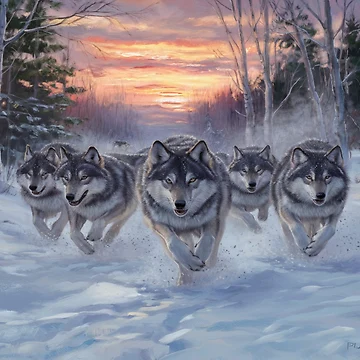 Artwork thumbnail, Wild Brotherhood by Collection de trésors 