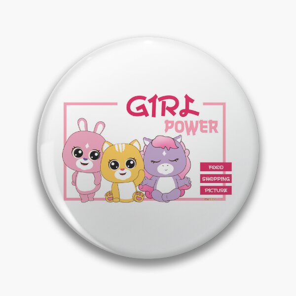 Item preview, Adorable Animal Frienz Art Print: Girl Power designed and sold by edufrienz.