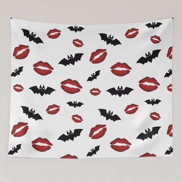 Item preview, Bat Kissy Kissy Valentine Party designed and sold by ChaosAndLace.