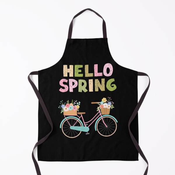 Item preview, Welcoming Spring - Bike with Flower Baskets designed and sold by CraftyrCreator.