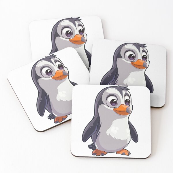 Item preview, Cute cartoon penguins designed and sold by Stickermagician.