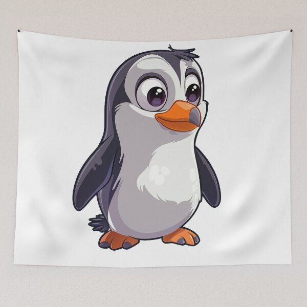 Item preview, Cute cartoon penguins designed and sold by Stickermagician.