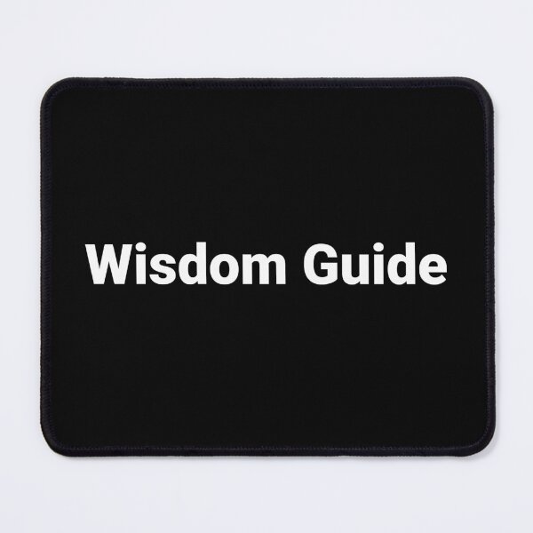 Item preview, Wisdom Guide designed and sold by Text-based T-Shirts and Gifts.
