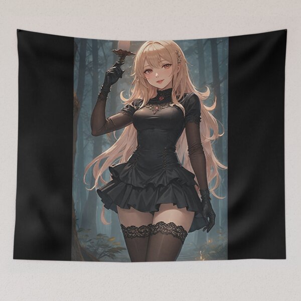 Item preview, Ethereal Elegance: Gothic Beauty and Candlelight designed and sold by e-not-shop.