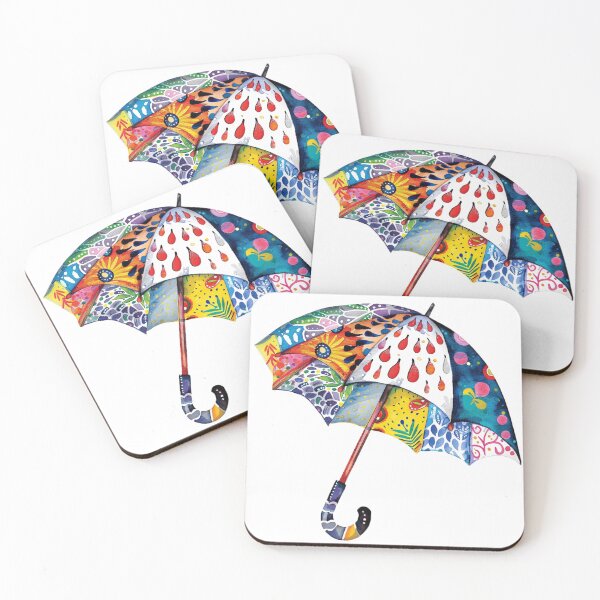 Item preview, Colorful umbrellas designed and sold by Stickermagician.