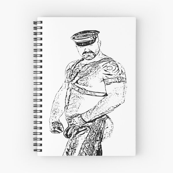 Item preview, leather gay drawing designed and sold by MadAnt.