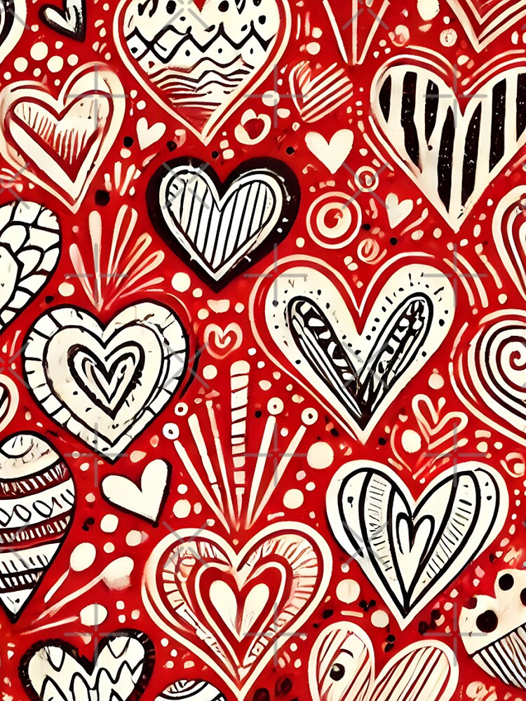 Thumbnail 4 of 4, iPhone Case, Hearts designed and sold by Micka1986.