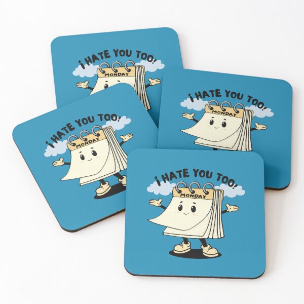 Item preview, I hate you too! Monday designed and sold by Lorena Tiana.