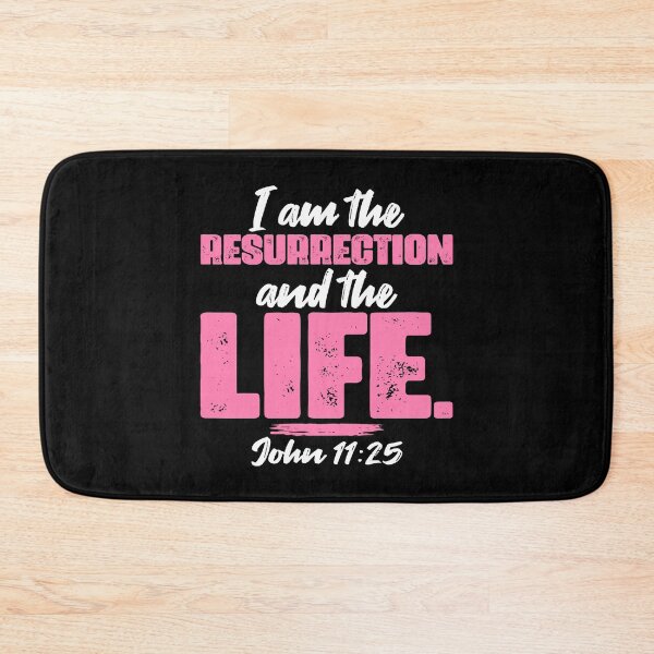 Item preview, John 11:25 I Am The Resurrection And The Life designed and sold by plushism.