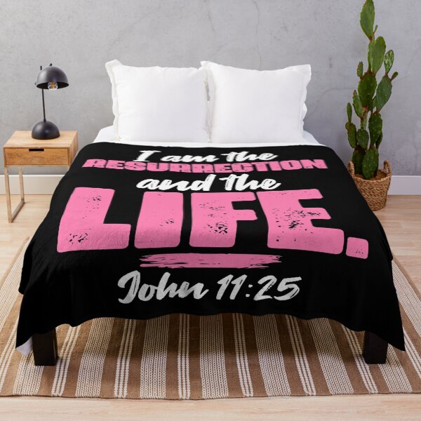 Item preview, John 11:25 I Am The Resurrection And The Life designed and sold by plushism.