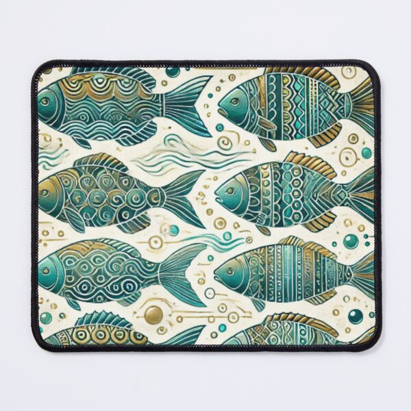 Item preview, Intricate Coastal Fish Art Design designed and sold by King Of Designs.
