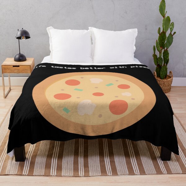 Item preview, Life Tastes Better with Pizza - Pizza Party All Year Round designed and sold by Kubala.