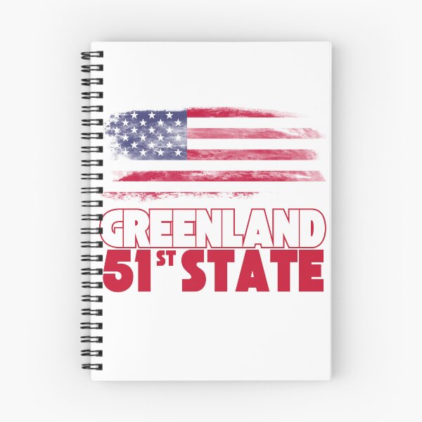 Item preview, Greenland 51st state designed and sold by Red-forever.