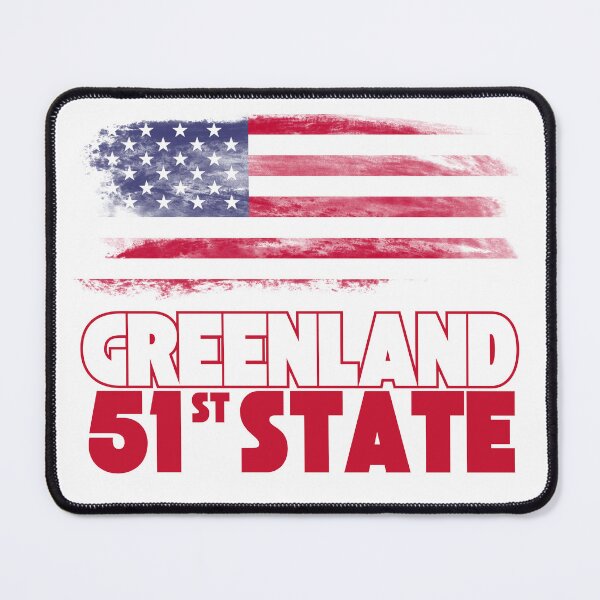 Item preview, Greenland 51st state designed and sold by Red-forever.