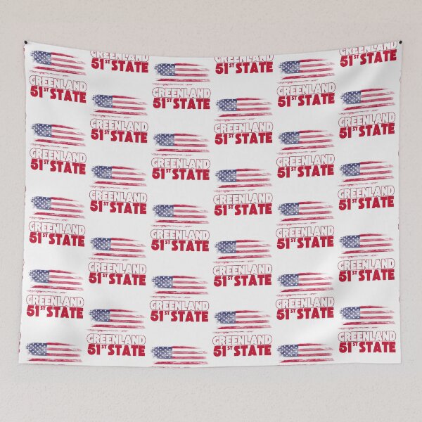 Item preview, Greenland 51st state designed and sold by Red-forever.