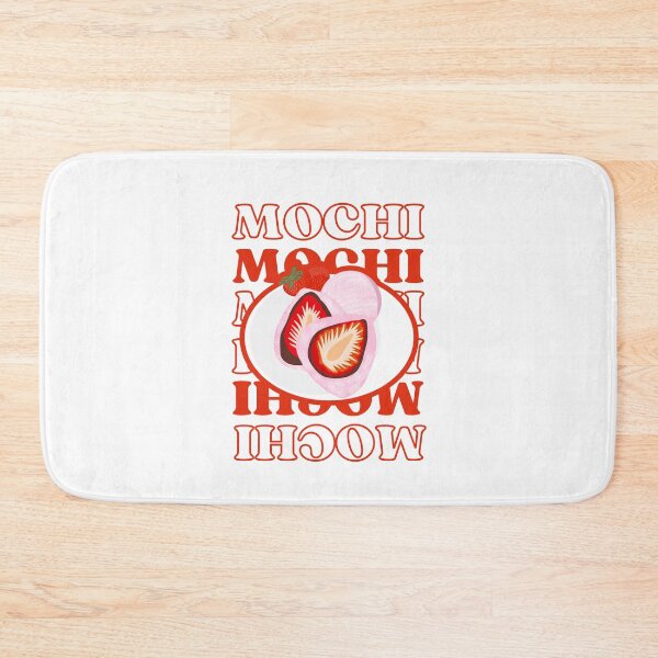 Item preview, Mochi Pink Red Chocolate Strawberry| Food Aesthetic designed and sold by NoodleDoodleCo.