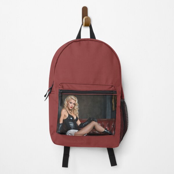 Item preview, Irresistible Allure: The Femme Fatale on Red Leather designed and sold by e-not-shop.