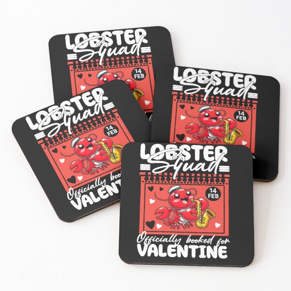 Aperçu de l'œuvre L'équipe de homards officiellement réservée pour la Saint-Valentin créée et vendue par Abibless1998.