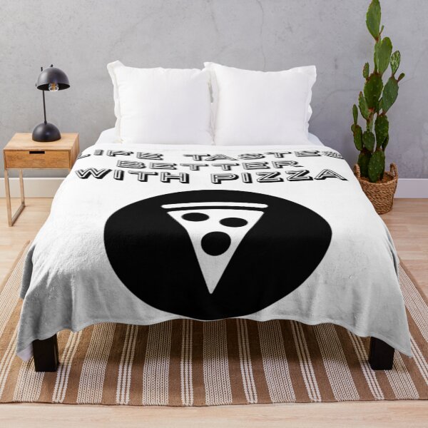 Item preview, Life Tastes Better With Pizza - Happy World Pizza Day! designed and sold by Kubala.