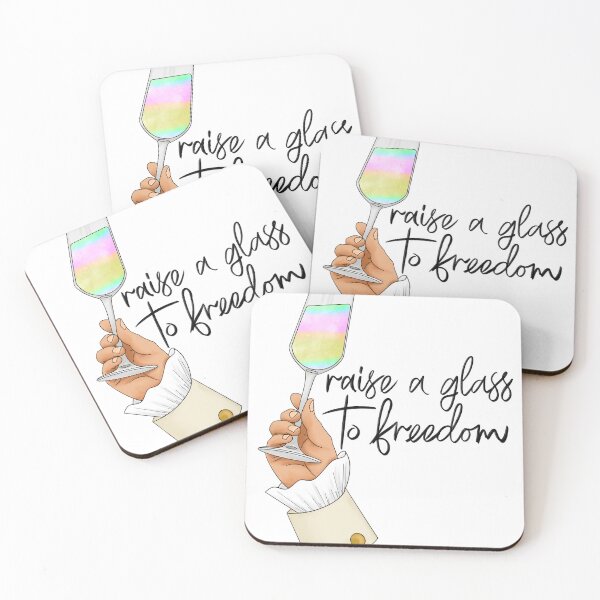 Item preview, Raise a glass to freedom designed and sold by Lady Emlyn Art.