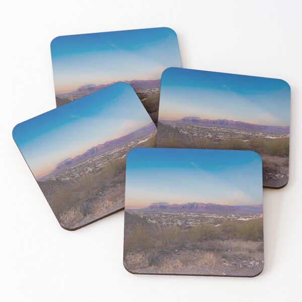 Item preview, The sunset over Tucson, Arizona, in December 2024 creates a breathtaking display of brilliant colors designed and sold by EyezWatchin.