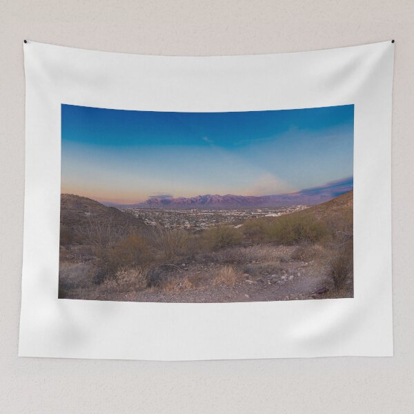 Item preview, The sunset over Tucson, Arizona, in December 2024 creates a breathtaking display of brilliant colors designed and sold by EyezWatchin.