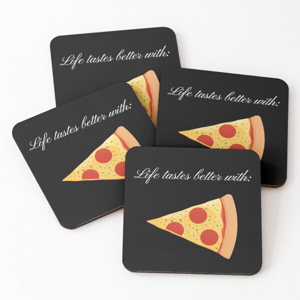 Item preview, Life Tastes Better With Pizza - Pizza Diet - World Pizza Day Edition designed and sold by Kubala.